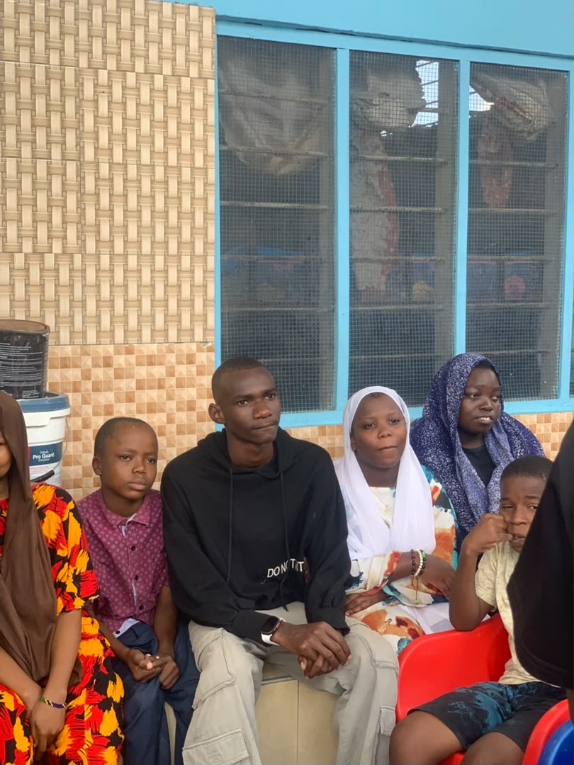 Young people attending an Impact Crew group session
